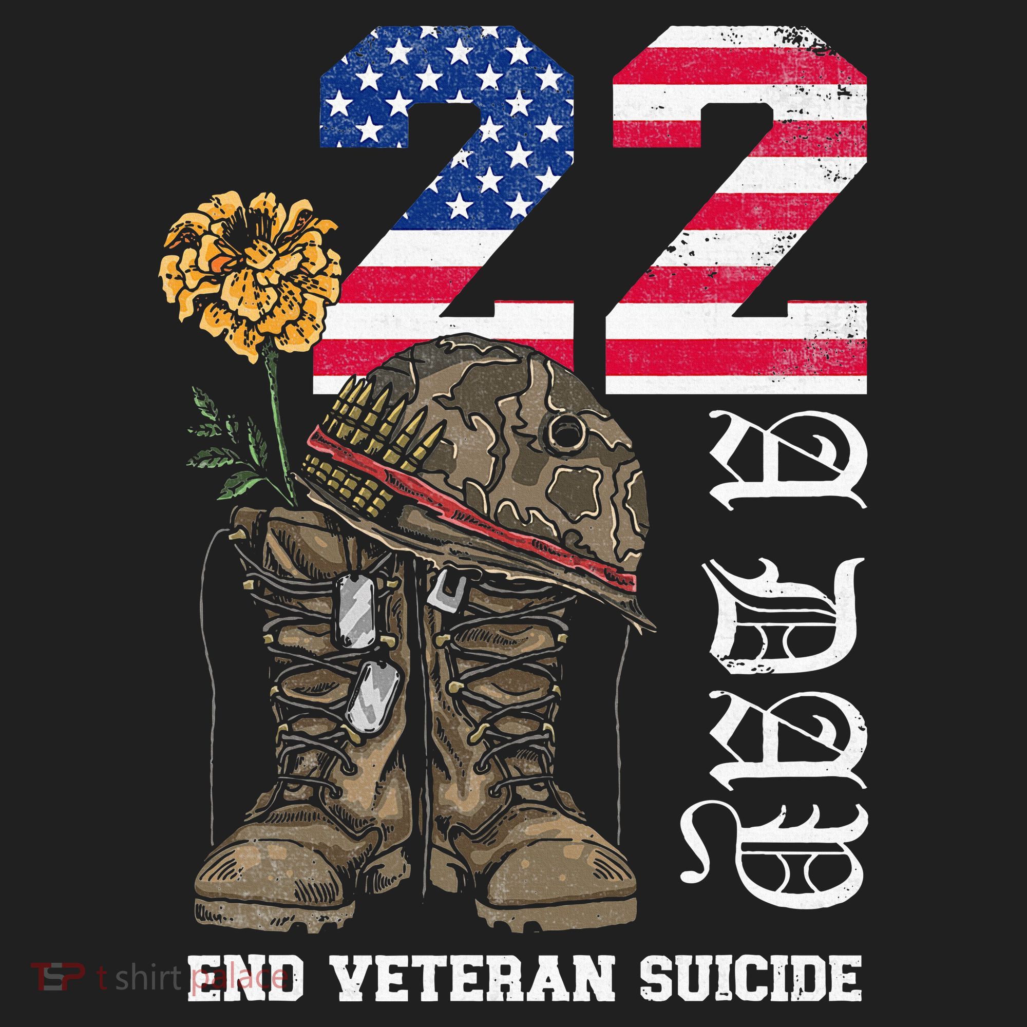 Veteran 22 A Day Take Their Lives End Veteran Suicide Beanie