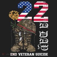 Veteran 22 A Day Take Their Lives End Veteran Suicide Tumbler thumb 3