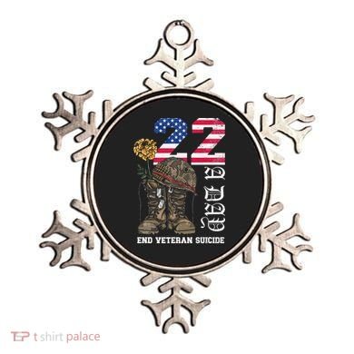 Veteran 22 A Day Take Their Lives End Veteran Suicide Ornament