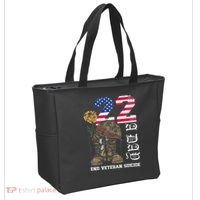Veteran 22 A Day Take Their Lives End Veteran Suicide Tote Bag thumb 2