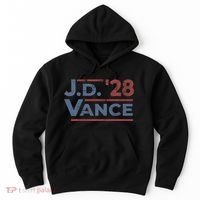 Vance 2028 Jd Vance 2028 President Election Campaign Retro Hoodie thumb 0
