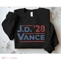 Vance 2028 Jd Vance 2028 President Election Campaign Retro Sweatshirt thumb 2