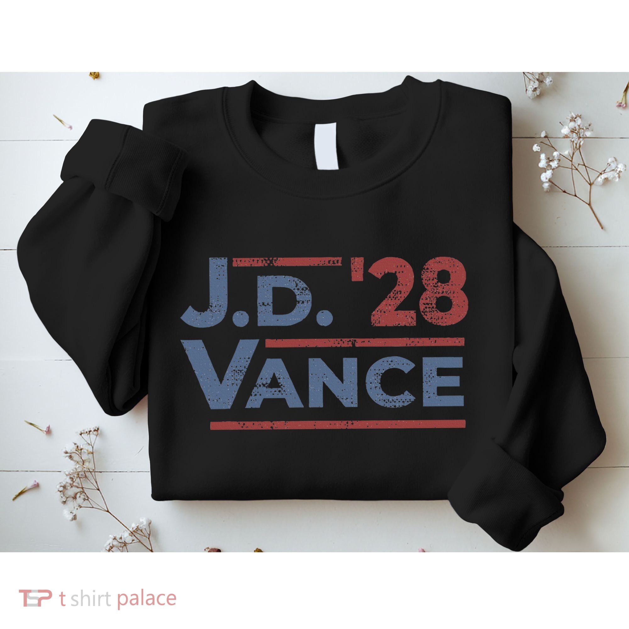Vance 2028 Jd Vance 2028 President Election Campaign Retro Sweatshirt