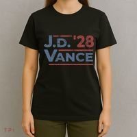 Vance 2028 Jd Vance 2028 President Election Campaign Retro T-Shirt thumb 4