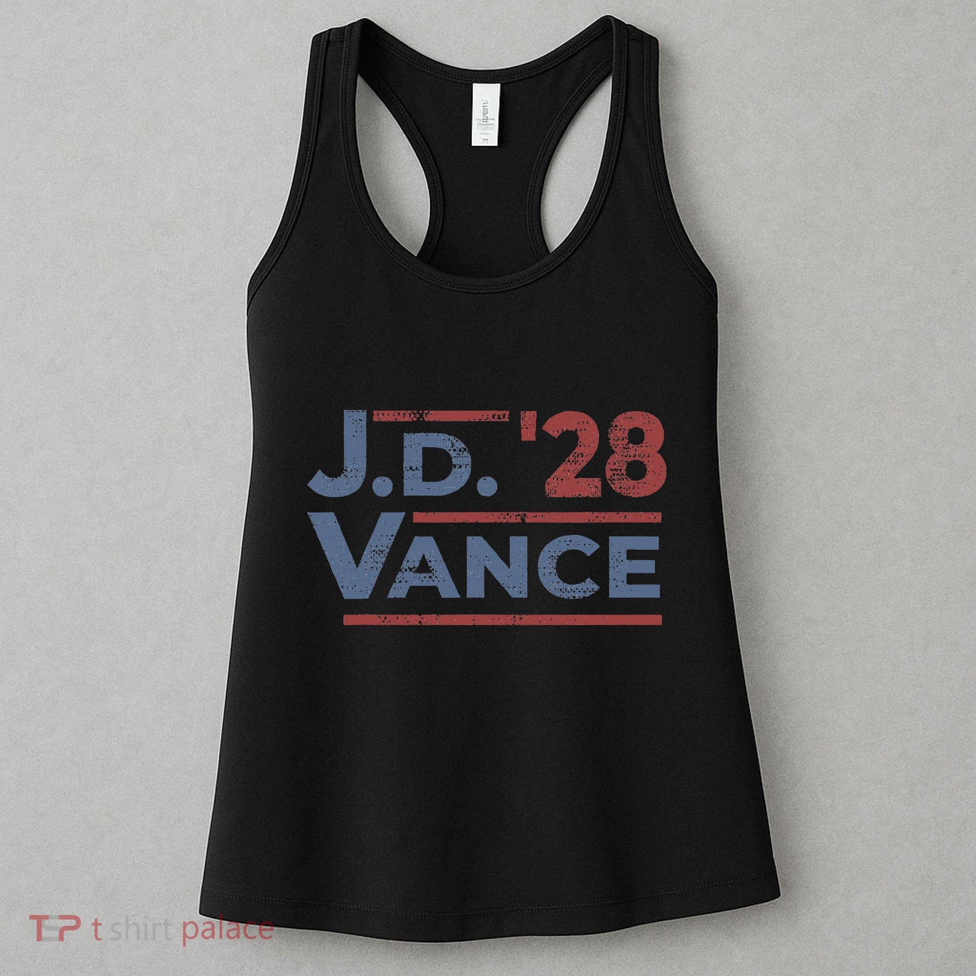 Vance 2028 Jd Vance 2028 President Election Campaign Retro Women's Tank Top