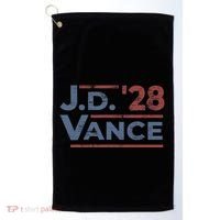 Vance 2028 Jd Vance 2028 President Election Campaign Retro Golf Towel thumb 0