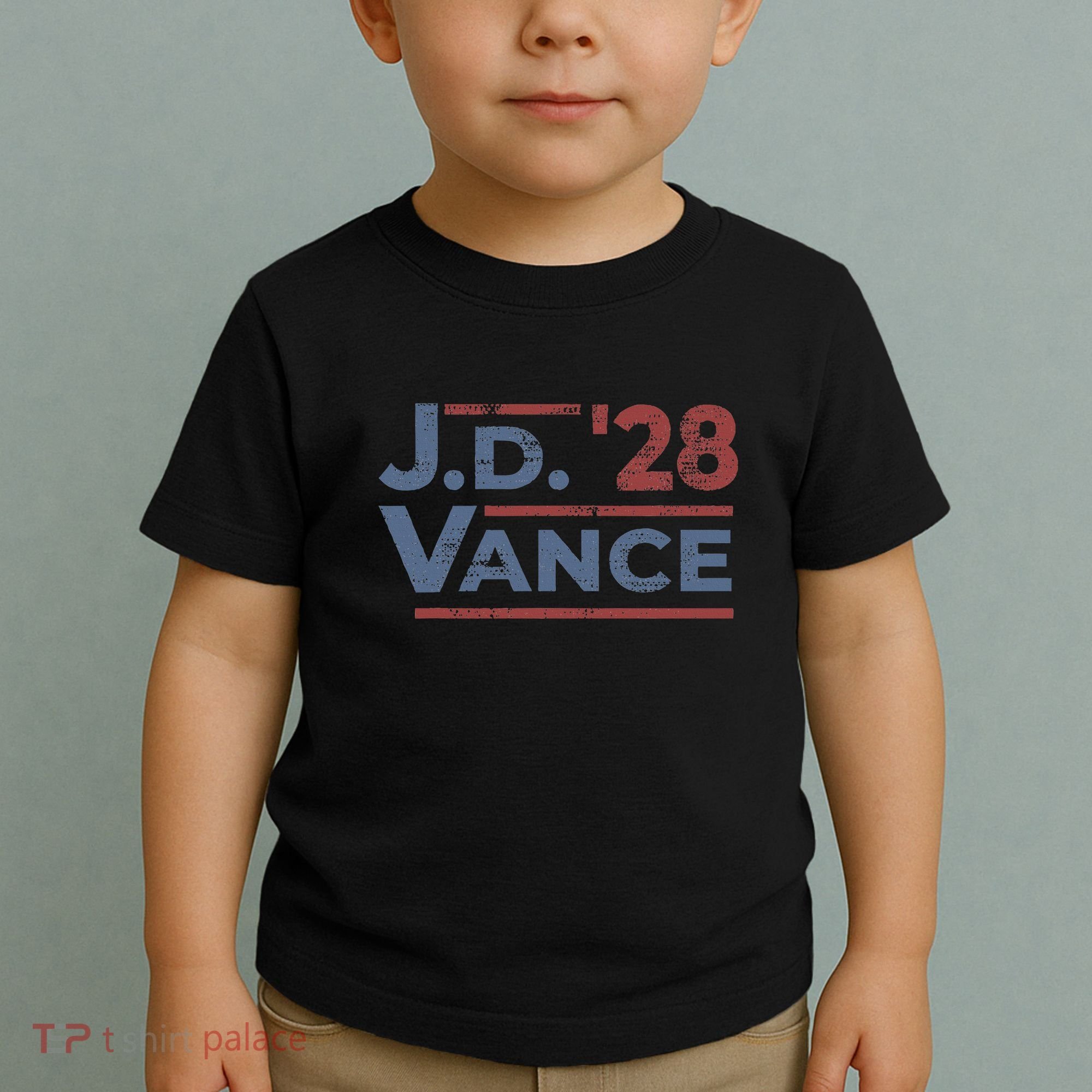 Vance 2028 Jd Vance 2028 President Election Campaign Retro Toddler T-Shirt