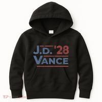 Vance 2028 Jd Vance 2028 President Election Campaign Retro Kids Hoodie thumb 0