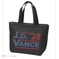 Vance 2028 Jd Vance 2028 President Election Campaign Retro Tote Bag thumb 3