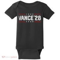 Vance 2028 Jd Vance 2028 For President Election Campaign Baby Bodysuit thumb 0