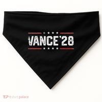 Vance 2028 Jd Vance 2028 For President Election Campaign USA-Made Doggie Bandana thumb 0