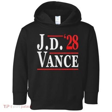 Vance 2028 Jd Vance 2028 President Election Campaign Toddler Hoodie