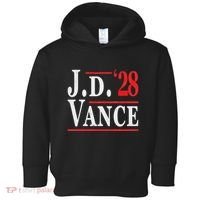 Vance 2028 Jd Vance 2028 President Election Campaign Toddler Hoodie thumb 0