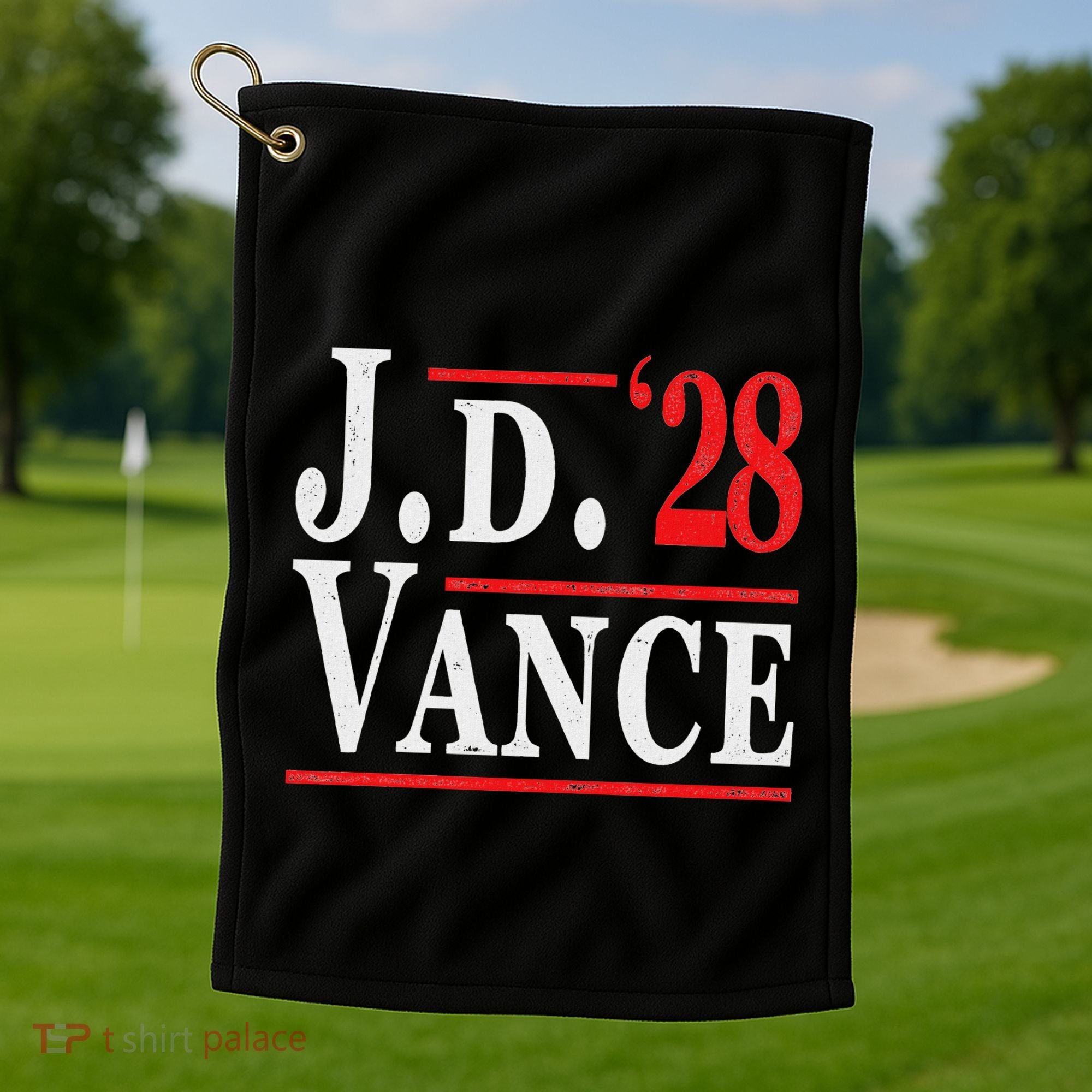 Vance 2028 Jd Vance 2028 President Election Campaign Golf Towel