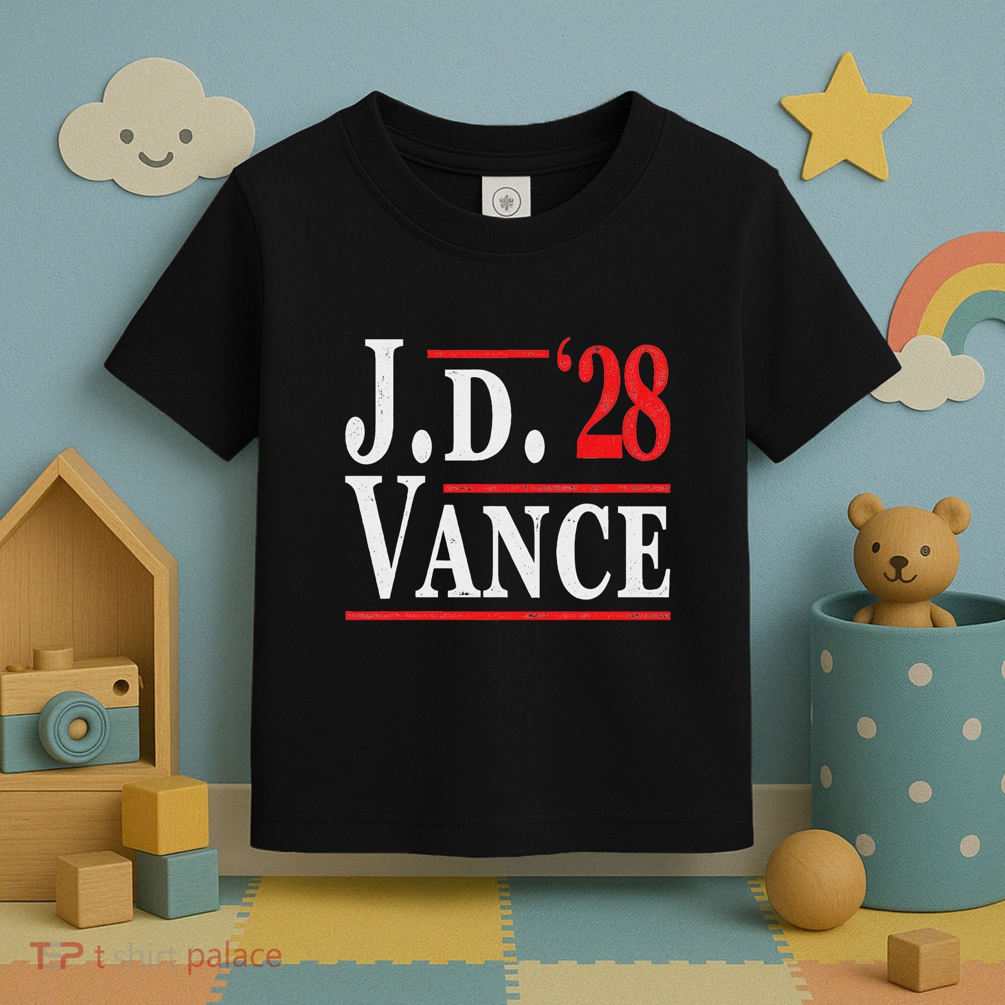 Vance 2028 Jd Vance 2028 President Election Campaign Toddler T-Shirt