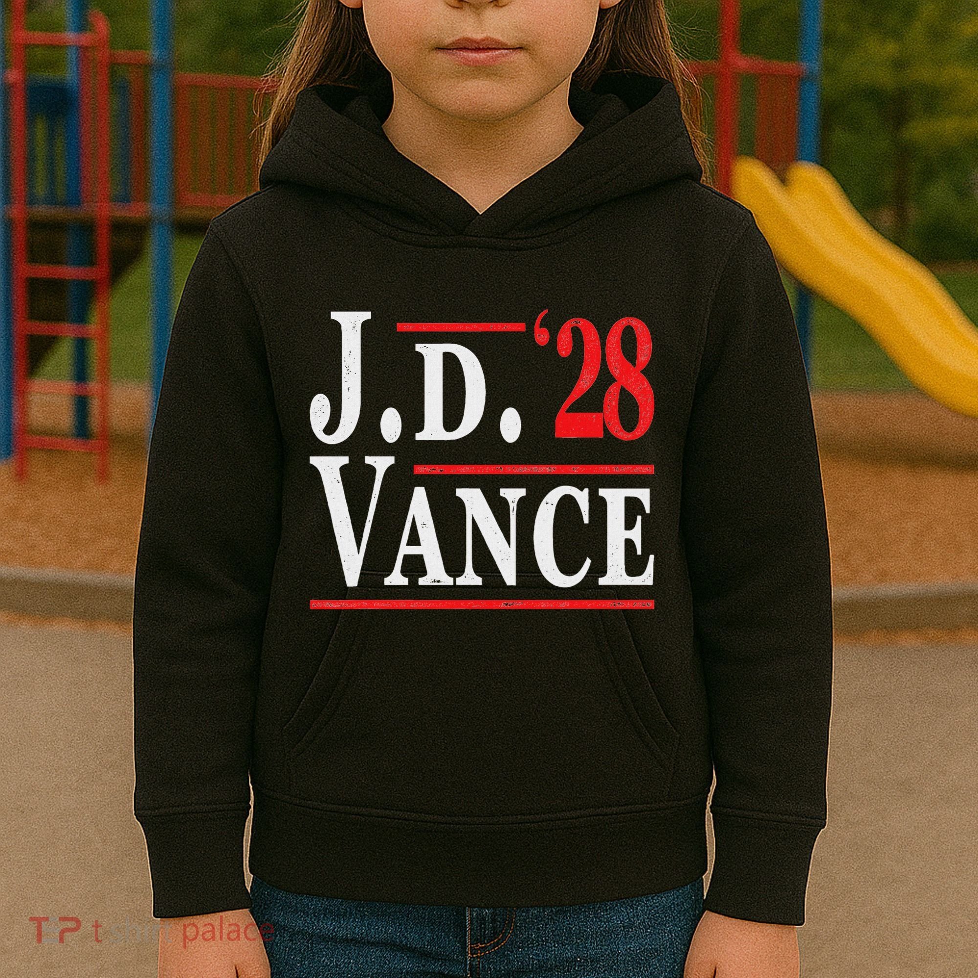 Vance 2028 Jd Vance 2028 President Election Campaign Kids Hoodie