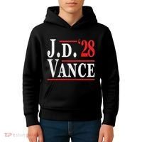 Vance 2028 Jd Vance 2028 President Election Campaign Kids Hoodie thumb 4