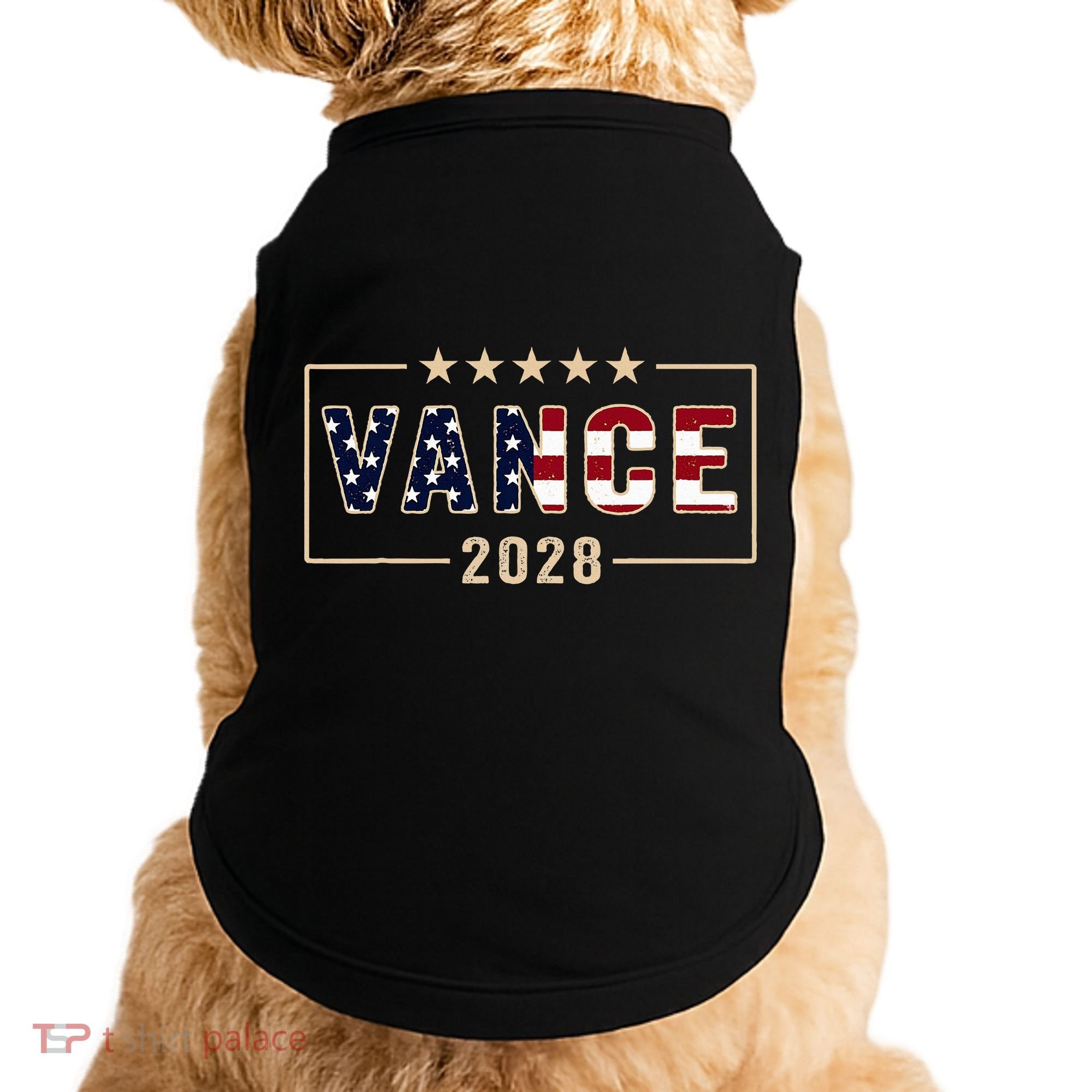 Vance 2028 J.D. Vance For President 28 Vance Flag Doggie Tank