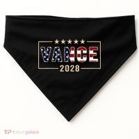 Vance 2028 J.D. Vance For President 28 Vance Flag USA-Made Doggie Bandana thumb 0