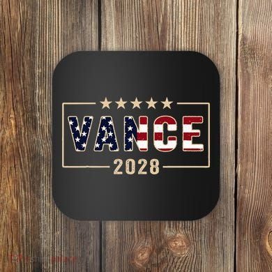 Vance 2028 J.D. Vance For President 28 Vance Flag Coaster