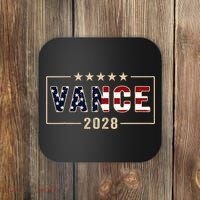 Vance 2028 J.D. Vance For President 28 Vance Flag Coaster thumb 0