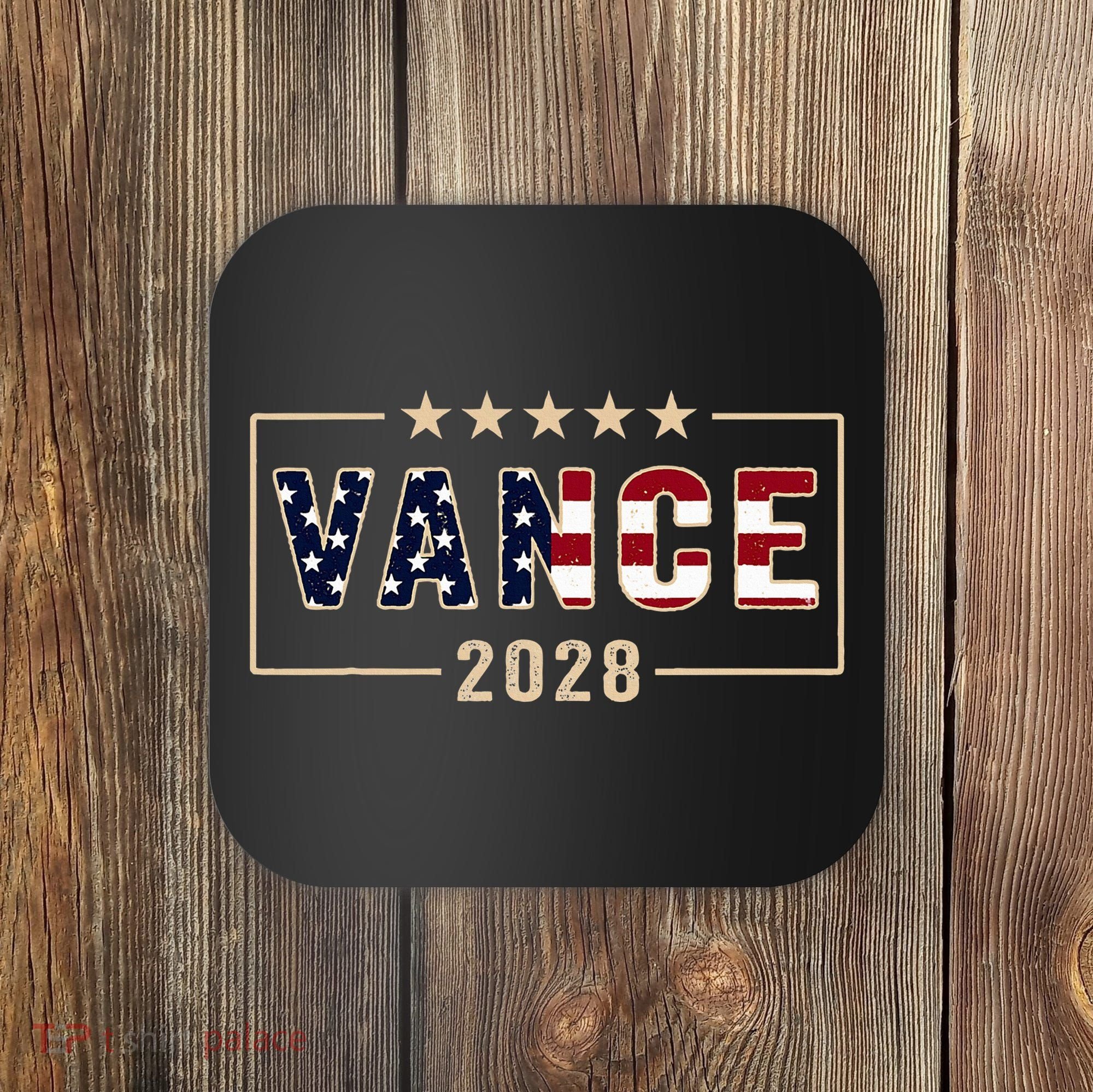 Vance 2028 J.D. Vance For President 28 Vance Flag Coaster