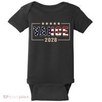 Vance 2028 J.D. Vance For President 28 Vance Flag Baby Bodysuit thumb 0