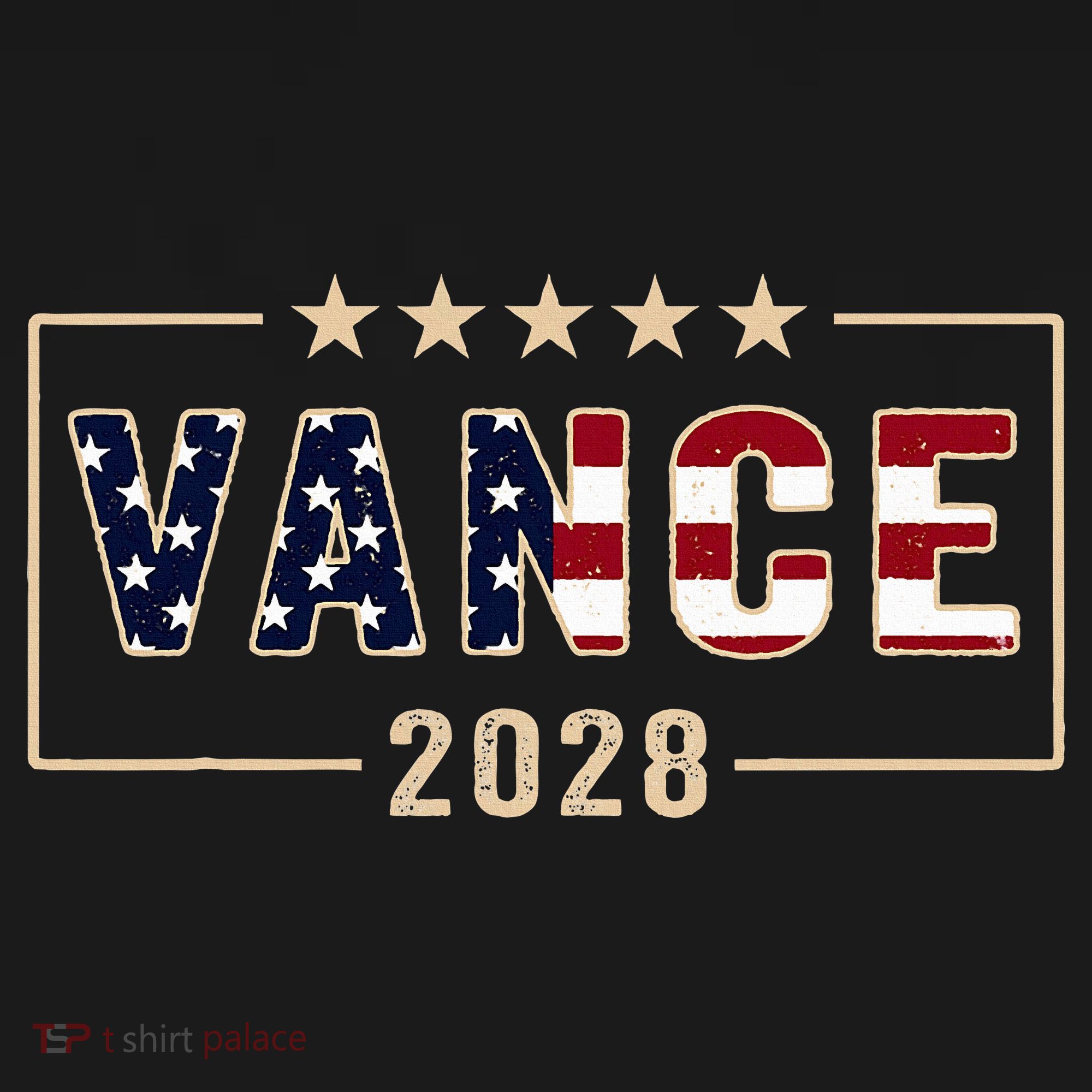 Vance 2028 J.D. Vance For President 28 Vance Flag Baby Bodysuit