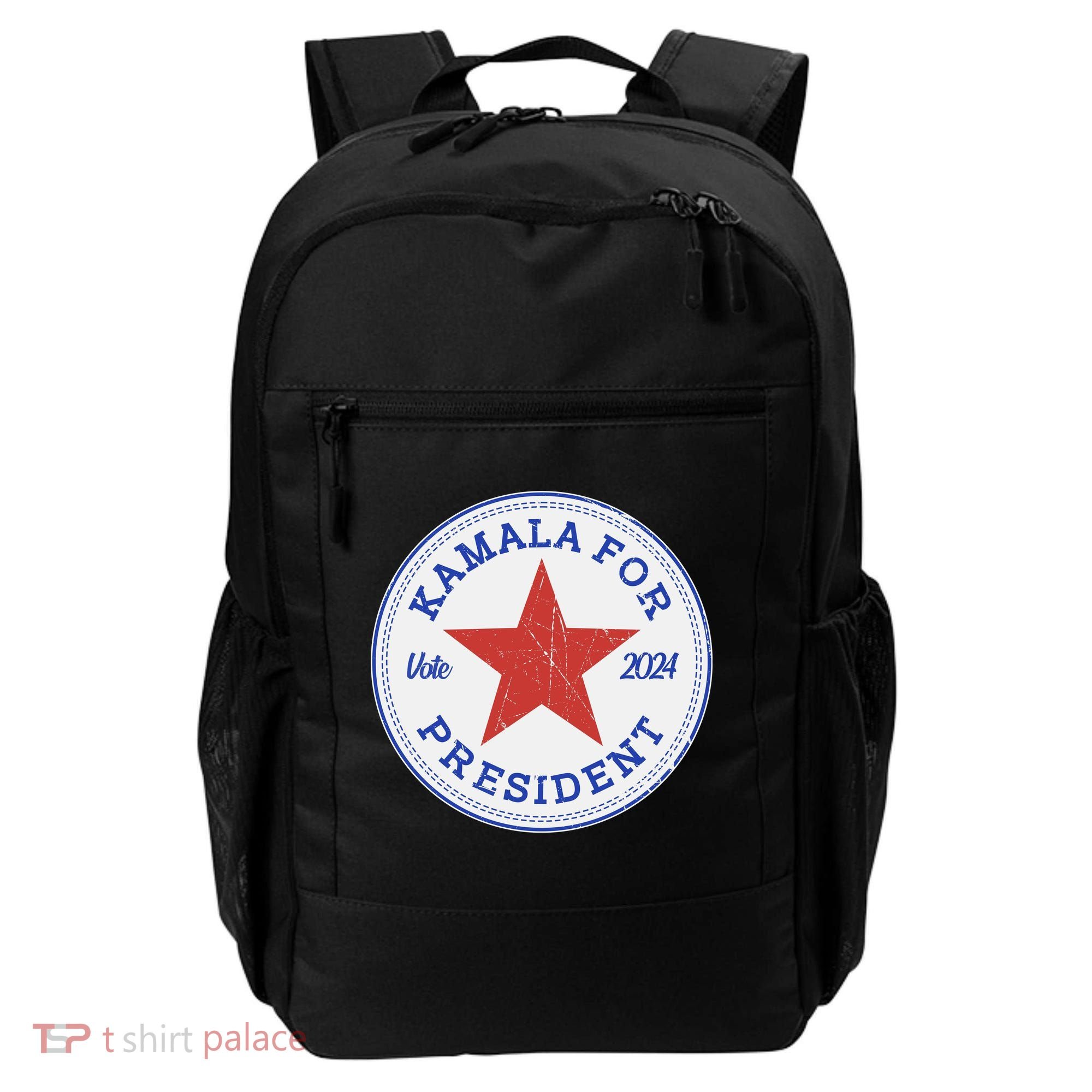 Vote 2024 Kamala For President Sneaker Logo Backpack