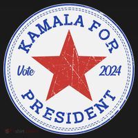 Vote 2024 Kamala For President Sneaker Logo Backpack thumb 2