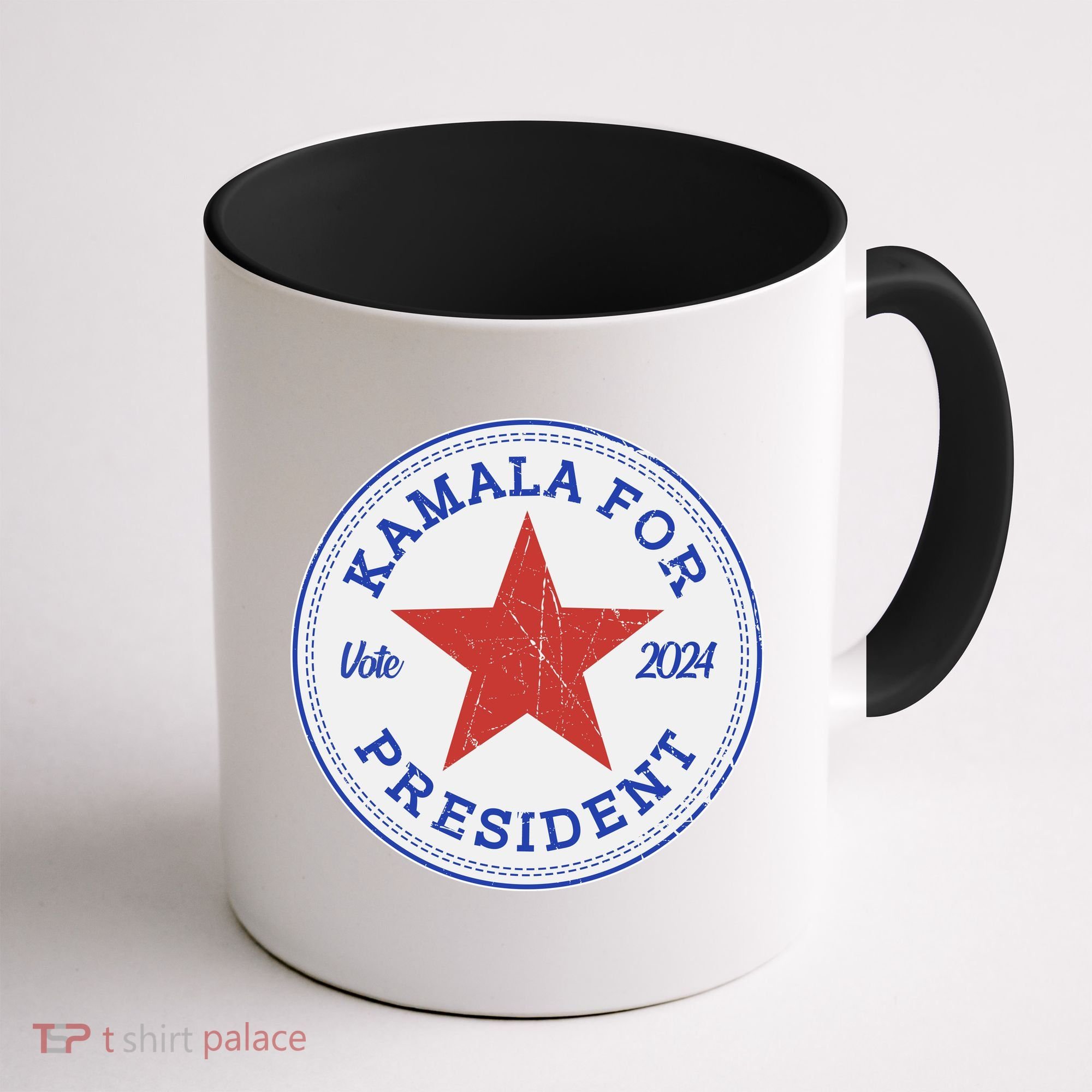 Vote 2024 Kamala For President Sneaker Logo Coffee Mug