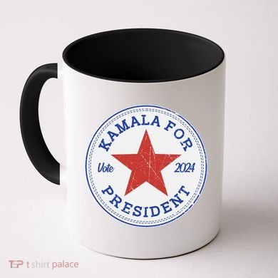 Vote 2024 Kamala For President Sneaker Logo Coffee Mug