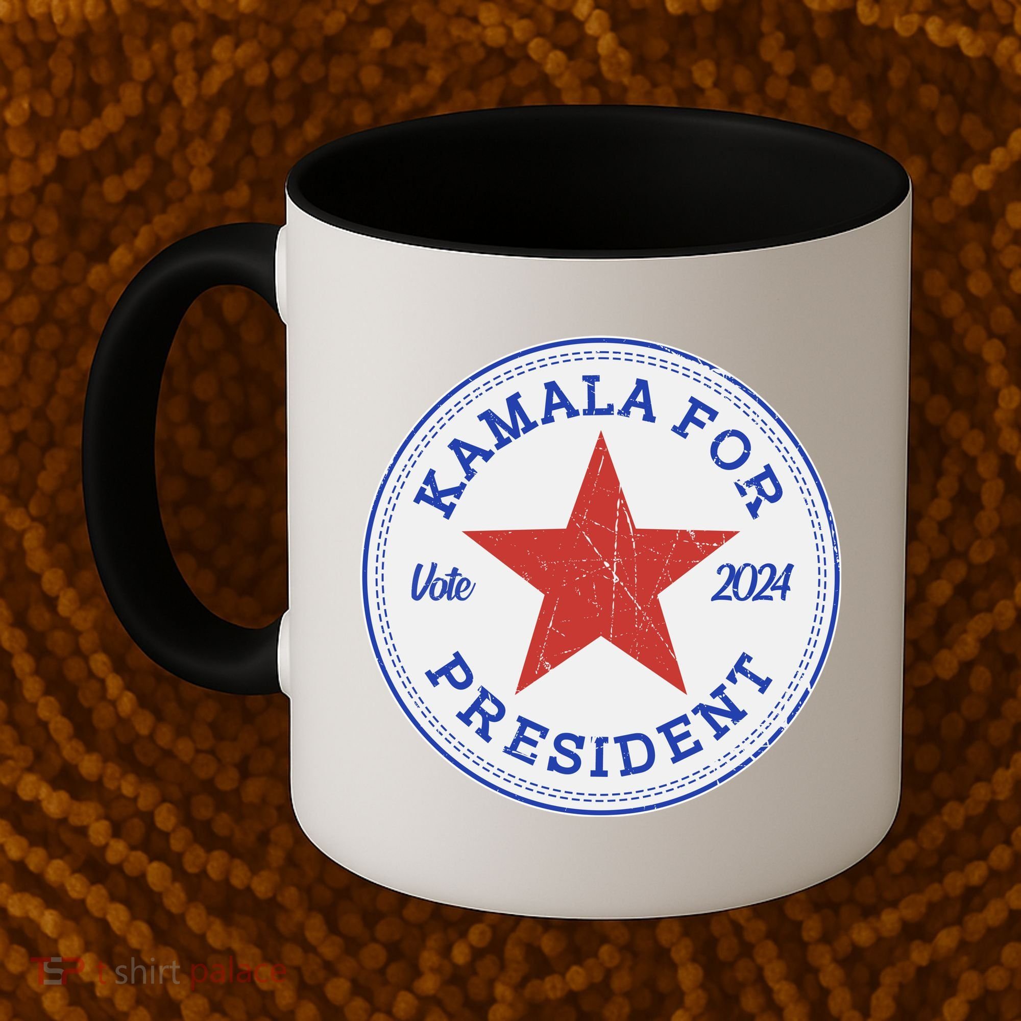 Vote 2024 Kamala For President Sneaker Logo Coffee Mug