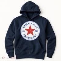 Vote 2024 Kamala For President Sneaker Logo Hoodie thumb 0