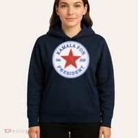 Vote 2024 Kamala For President Sneaker Logo Hoodie thumb 5