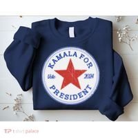 Vote 2024 Kamala For President Sneaker Logo Sweatshirt thumb 2
