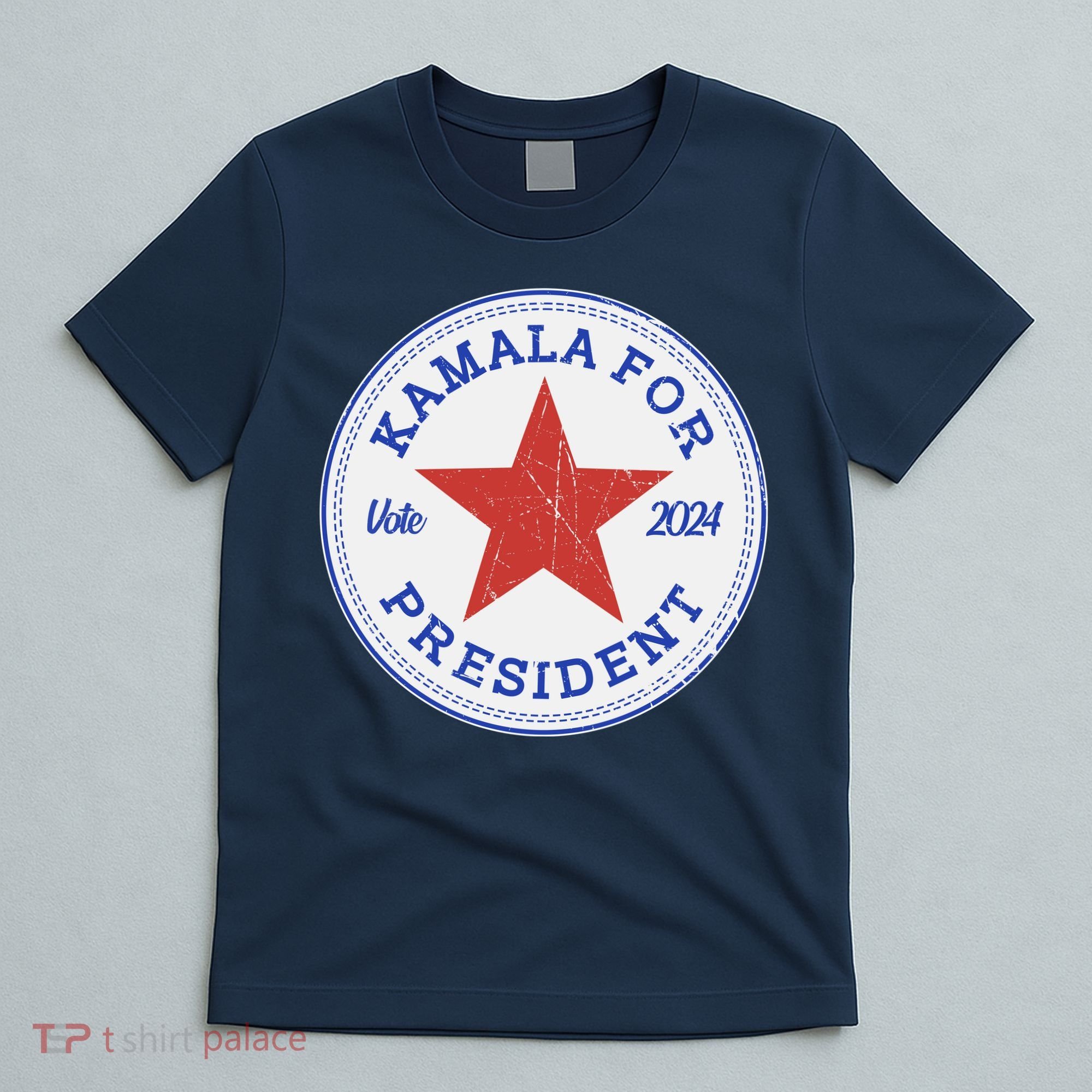 Vote 2024 Kamala For President Sneaker Logo T-Shirt
