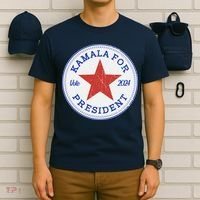 Vote 2024 Kamala For President Sneaker Logo T-Shirt thumb 6