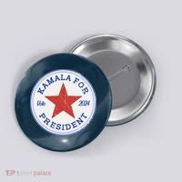 Vote 2024 Kamala For President Sneaker Logo Button thumb 0