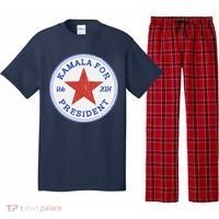 Vote 2024 Kamala For President Sneaker Logo Pajama Set thumb 0
