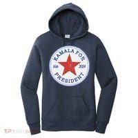 Vote 2024 Kamala For President Sneaker Logo Women's Hoodie thumb 0