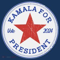 Vote 2024 Kamala For President Sneaker Logo Mousepad thumb 1