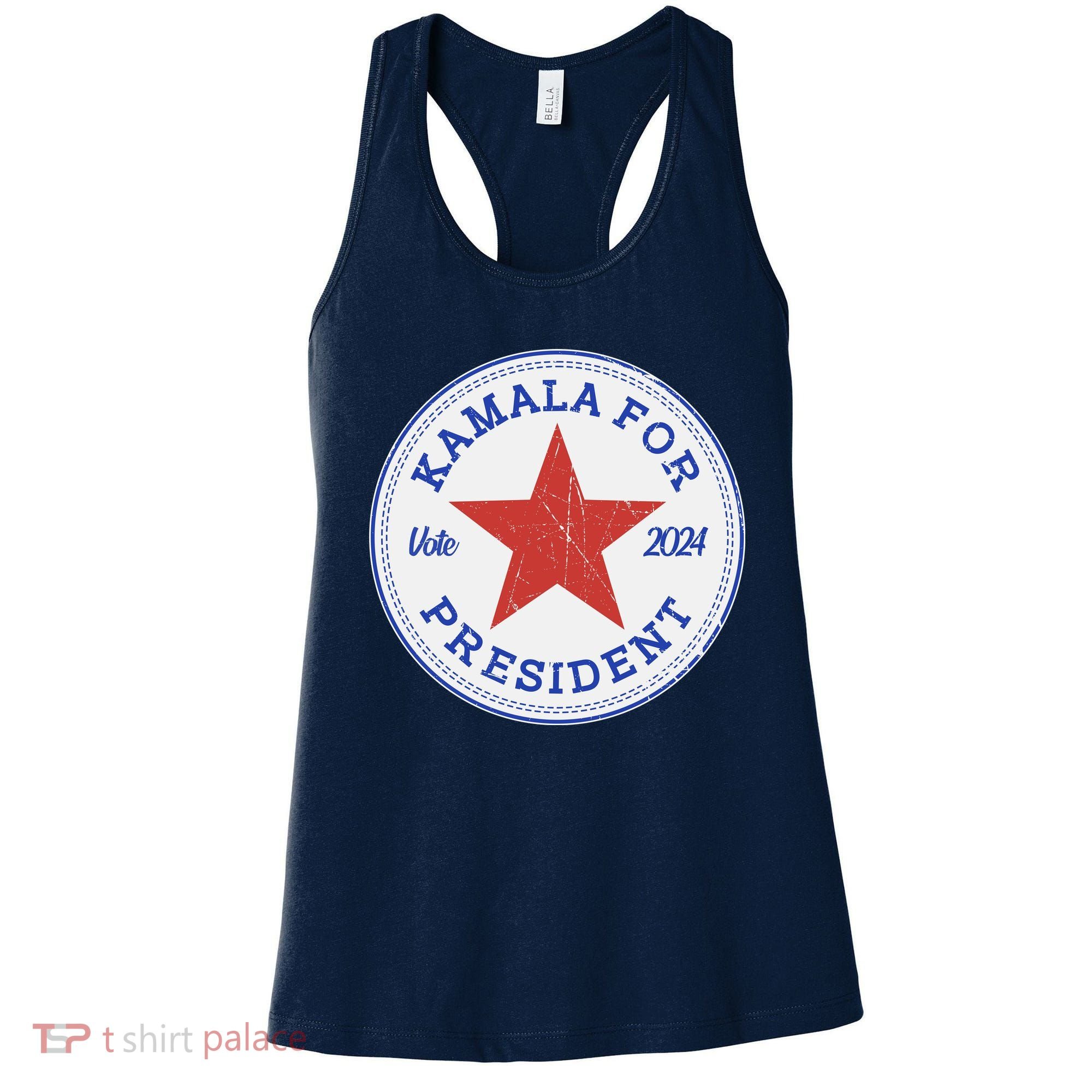Vote 2024 Kamala For President Sneaker Logo Women's Tank Top