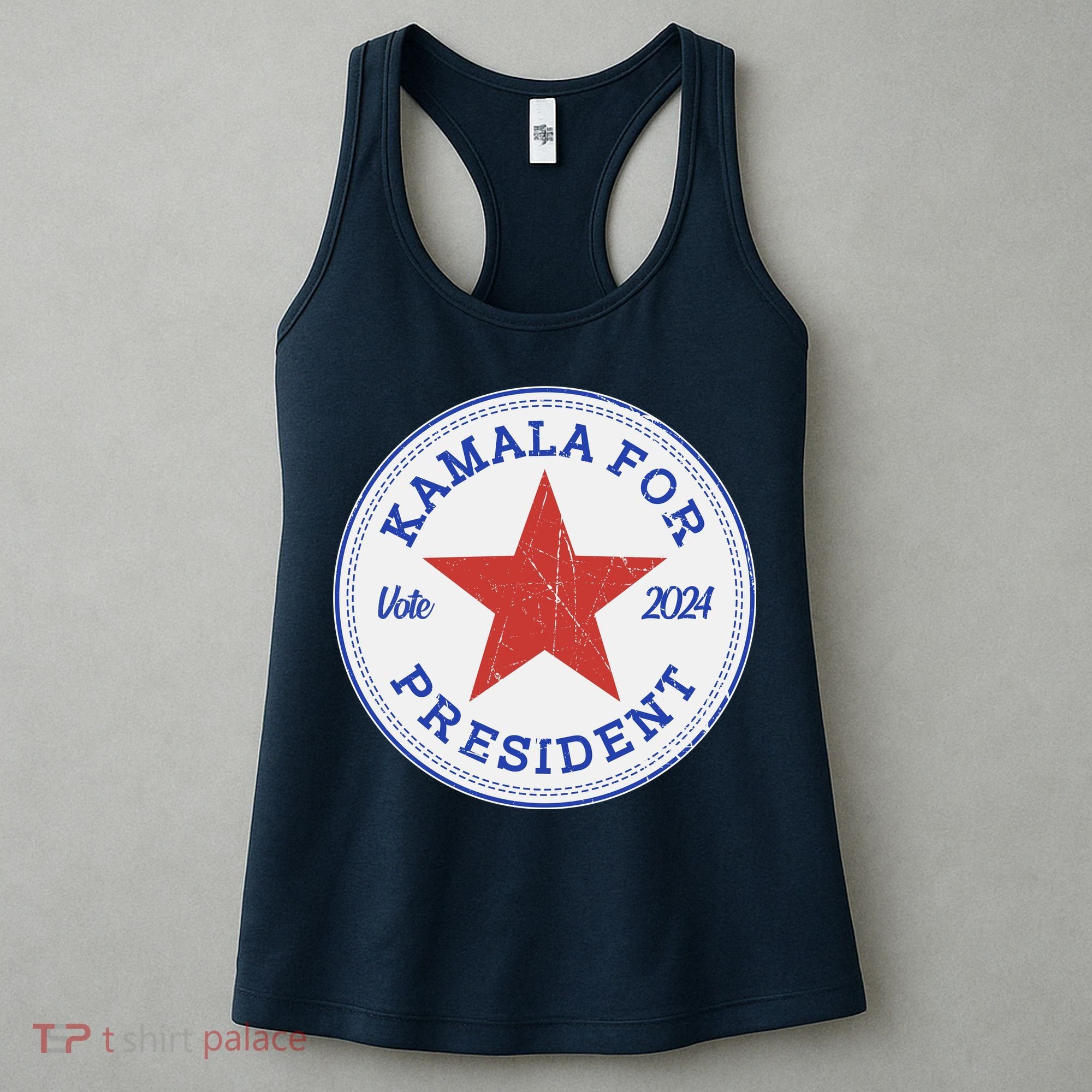 Vote 2024 Kamala For President Sneaker Logo Women's Tank Top