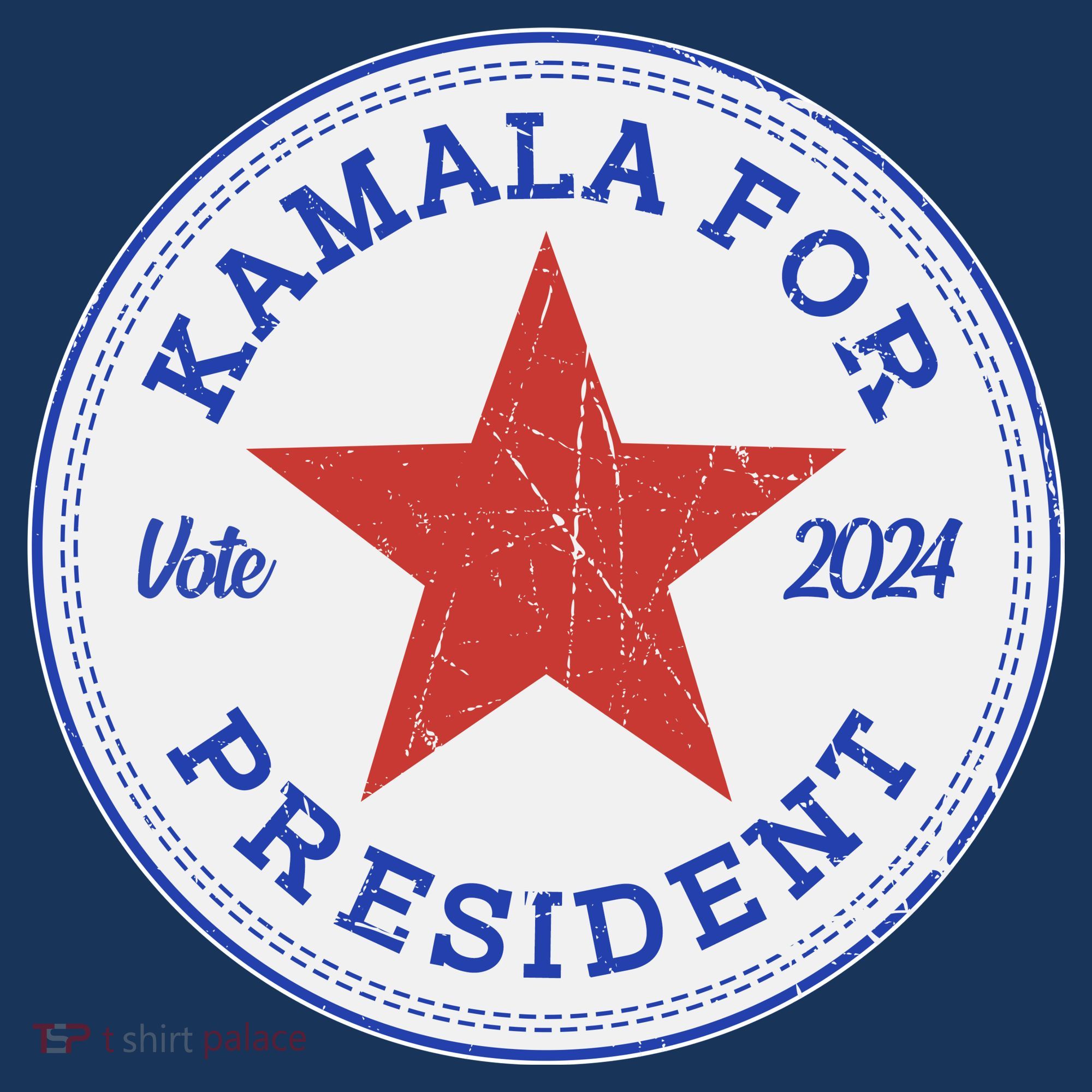Vote 2024 Kamala For President Sneaker Logo Women's Tank Top