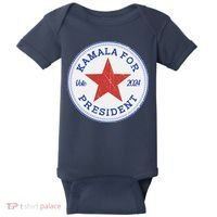 Vote 2024 Kamala For President Sneaker Logo Baby Bodysuit thumb 0