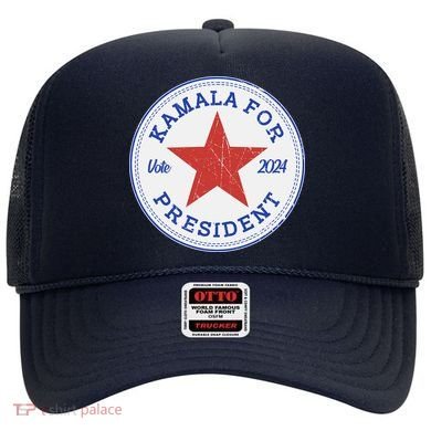 Vote 2024 Kamala For President Sneaker Logo Hat