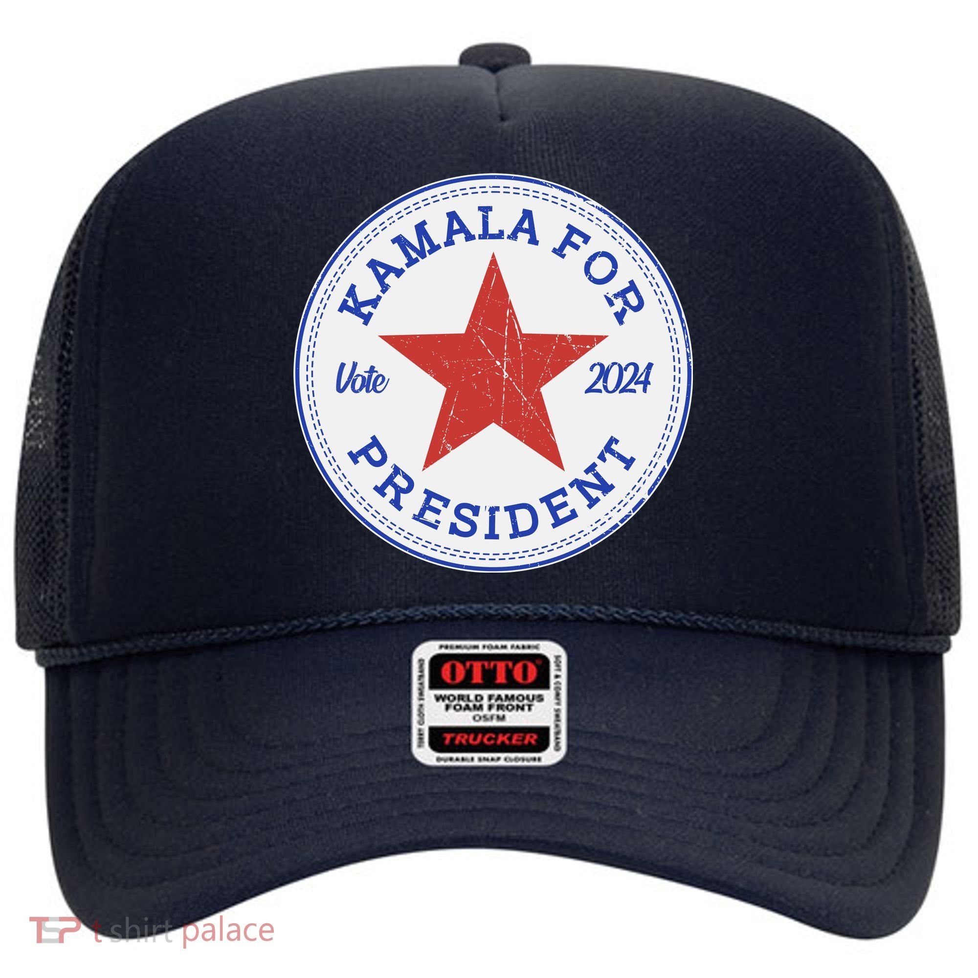 Vote 2024 Kamala For President Sneaker Logo Hat