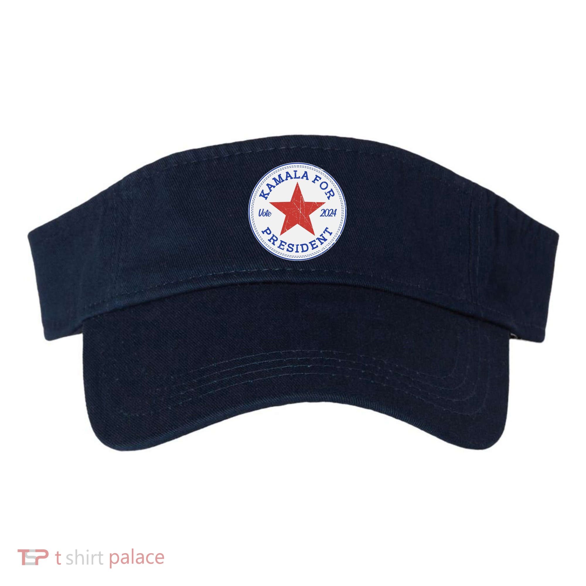 Vote 2024 Kamala For President Sneaker Logo Visor