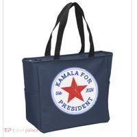 Vote 2024 Kamala For President Sneaker Logo Tote Bag thumb 2